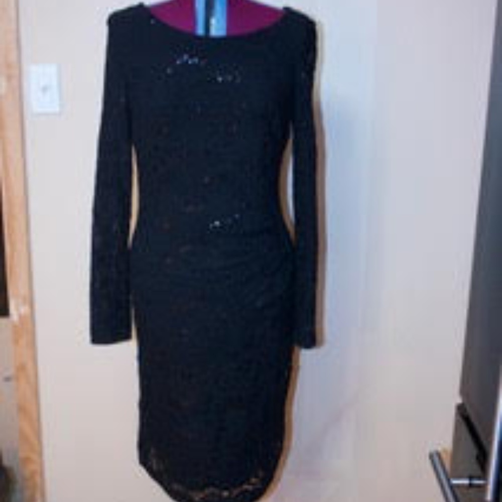 Lauren Ralph Lauren Black Cocktail Dress